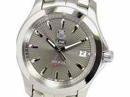 Tag Heuer Link Stainless Steel Quartz 39mm Mens Tag Heuer