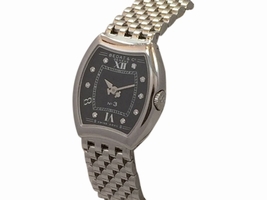 Bedat & Co. No.3 Diamond Dial Stainless Steel Womens Bedat & Co