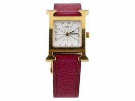Hermes Heure H HH1.201 Gold-Plated 21mm Quartz Women Hermes