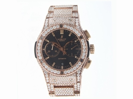 Hublot Classic Fusion 45MM Chronogaph with Diamonds Hublot