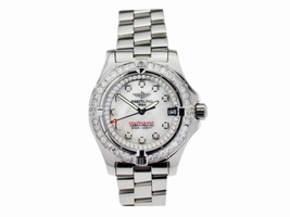 Breitling Cockpit Original Diamond Bezel & Dial Stainless Steel 30mm Breitling