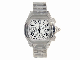 Cartier Roadster XL Stainless Steel Chronograph with Roman Numeral Dial 48mm Cartier