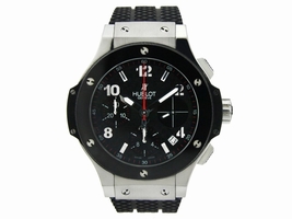 Hublot Big Bang Evolution Stainless Steel & Ceramic Carbon Dial 41mm Hublot