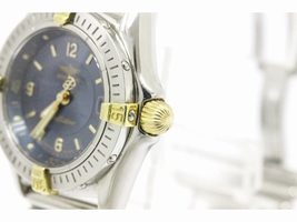 Breitling Callistino Stainless Steel & 18K Yellow Gold Quartz 27mm Womens Breitling