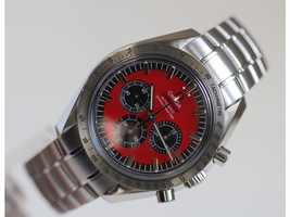Omega Speedmaster 3506.61.00 Schumacher The Legend 35066100 Red and Black Mens Omega