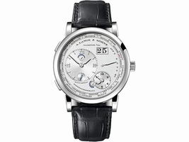 A. Lange and Sohne Lange 1 116.025 Platinum / Leather 41.9mm Mens A. Lange and Sohne