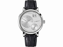 A. Lange and Sohne Grand Lange 117.025 Platinum Silver Dial 40.9 mm Mens A Lange and Sohne