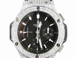 Hublot Big Bang Genuine Diamond 10.5 Ct Mens 44 Mm  | Hublot
