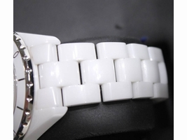 Chanel J12 White Ceramic Diamond Womens Chanel