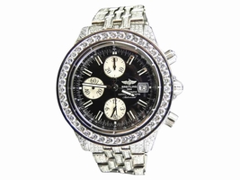 Breitling Evolution A1335611/B722 Stainless Steel 22.00 Ct Diamond 45mm Breitling