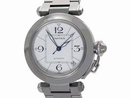 Cartier Pasha Date 2324 Stainless Steel Automatic 35mm Mens Cartier