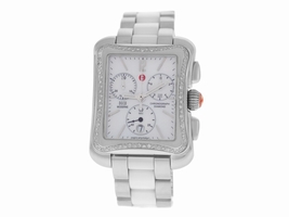 Michele Deco Moderne MW06U01A1025 Stainless Steel Quartz 31mm Womens Michele