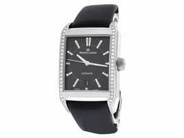 Maurice Lacroix Pontos Rectangulaire PT6247 Stainless Steel with Leather and Fabric Automatic 33mm Unisex Maurice Lacroix
