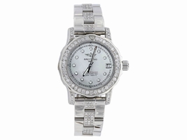 Breitling Colt A7738711.C850 White Mother Of Pearl Diamond Dial & Bezel 33mm Womens Breitling