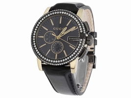 Gucci G-Chrono YA101203 Black PVD over Stainless Steel 44mm Mens Gucci
