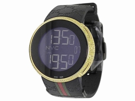 Gucci YA114214 Rose Gold over Stainless Steel 44mm Mens Gucci