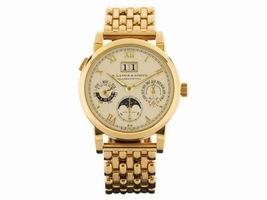A. Lange & Sohne Langematik 310.021 18K Yellow Gold 38.5mm Mens A. Lange & S?hne