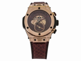 Hublot Big Bang Unico 413.OX.4738.PR.KOB15 18K Yellow Gold / Leather 45.5mm Mens Hublot