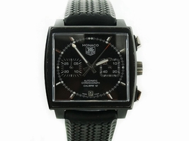Tag Heuer Monaco CAW211M PVD Coated & Black Dial 39mm Mens Tag Heuer