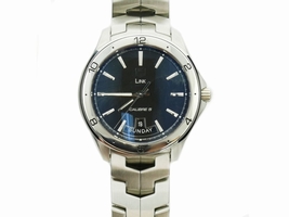 Tag Heuer Link WAT2010 Stainless Steel & Black Dial 42mm Mens Tag Heuer