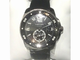 Cartier Calibre Carbon Diver Stainless Steel 42mm Cartier