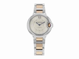 Cartier Ballon Bleu WE902044 Steel & 18K Rose Gold Automatic Ladies Cartier