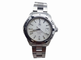 Tag Heuer Aquaracer WAP2011 Caliber 5 Automatic White Dial Mens Tag Heuer