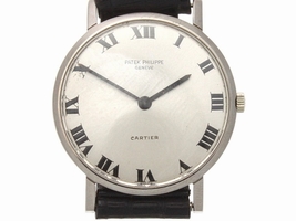 Patek Philippe Calatrava 3512 18K White Gold / Leather Manual Vintage 30.5mm Unisex Patek Philippe