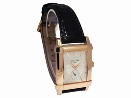Patek Philippe Gondolo 5111R 18K Rose Gold & Leather Manual 32mm Mens Patek Philippe