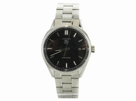 Tag Heuer Carrera WV211B-1 Stainless Steel & Black Dial 43mm Mens Tag Heuer