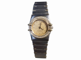Omega Constellation 18K Gold Diamond Womens Omega