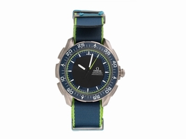 Omega Speedmaster 318.92.45.79.03.001 Titanium Blue and Green Dial 45mm Mens Omega