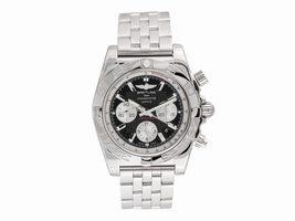 Breitling Chronomat AB011012-B967-375A Stainless Steel & Black Dial 43.5mm Mens Breitling