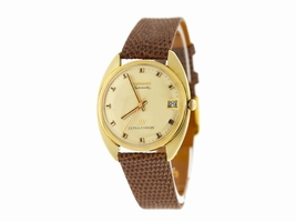 Longines Ultra-Chron 14K Yellow Gold Automatic 35mm Mens Longines