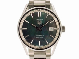 Tag Heuer Carrera WAR 211 G. BA 0782 Stainless Steel Automatic 39mm Mens Tag Heuer