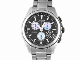 Citizen Exceed H610-T018521 Titanium Gray Dial Quartz 43mm Mens Citizen