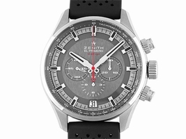 Zenith El Primero Sports 03.2280.400/91.R576 Stainless Steel & Rubber Automatic 45mm Mens Zenith