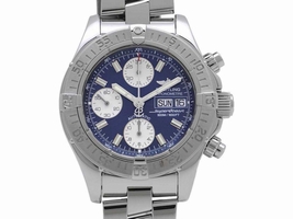 Breitling Chrono Super Ocean A13340 Stainless Steel Quartz 42mm Mens Breitling