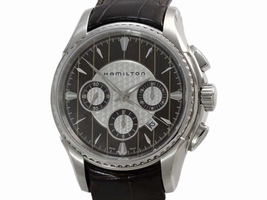 Hamilton Aqua Riva Chronograph H346160 Brown Dial Stainless Steel 45mm Mens Hamilton