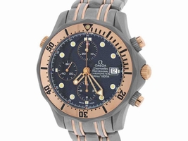 Omega Seamaster 2296.80.00 Titanium & 18K Rose Gold Automatic 41mm Mens Omega