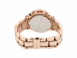 Michael Kors MK5553 Chronograph Two Tone Brown Dial Women's Chronograph Michael Kors