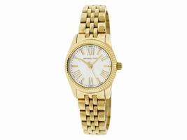 Michael Kors MK3229 Silver Dial Gold-Tone Stainless Steel Womens Michael Kors