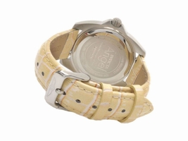 Invicta Angel White Dial Interchangeable Leather Band Women's Invicta