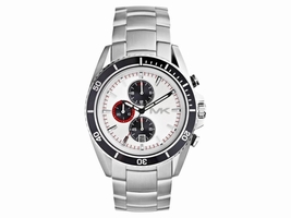 Michael Kors MK8339 Lansing Chronograph White Dial Stainless Steel Mens Michael Kors