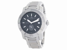 Baume & Mercier 5273485 Black Dial Stainless Steel Bracelet Mens Baume & Mercier