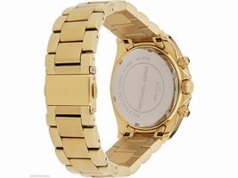 Michael Kors MK5166 Golden Runway Gold Tone Chronograph Glitz Analog Michael Kors