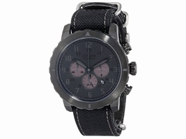 Citizen CA4098-06E Eco Drive Black Dial Nylon Strap Chronograph Men's Citizen