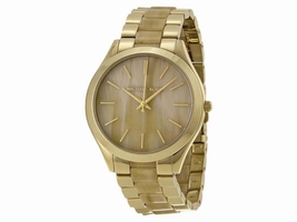 Michael Kors MK4285 Stainless Steel Champagne Dial 42mm Womens Michael Kors