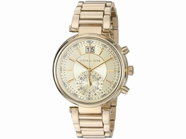 Michael Kors MK6362 Gold Tone Stainless Steel 39mm Womens Michael Kors
