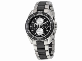 Michael Kors MK8454 Jetmaster Two Tone Stainless Steel 43mm Mens Michael Kors